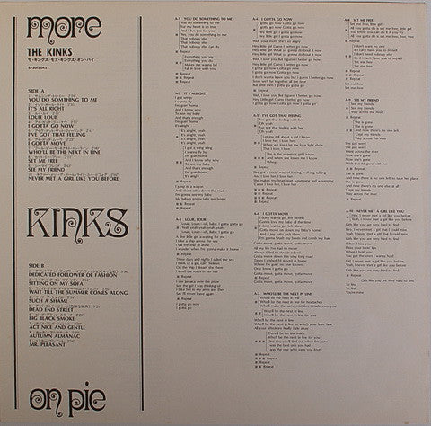 More Kinks On Pie