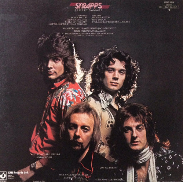 Release: Secret Damage-Vinyl-UK-1977-SHSP 4064, OC 062-06 352-2924029