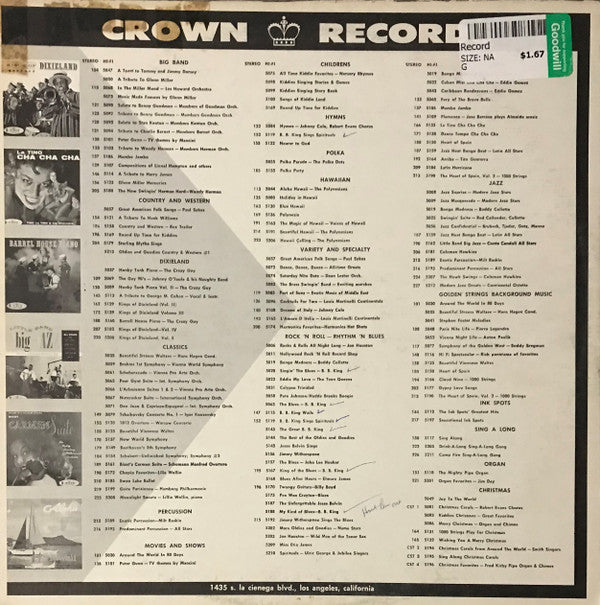 Release: My Kind Of Blues-Vinyl-US-None-CLP 5188-6642468
