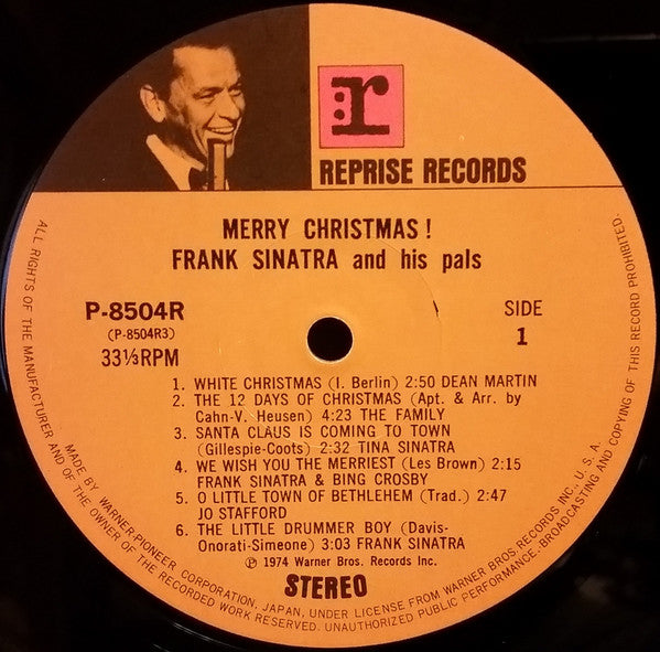 Merry Christmas!  Frank Sinatra And His Pals