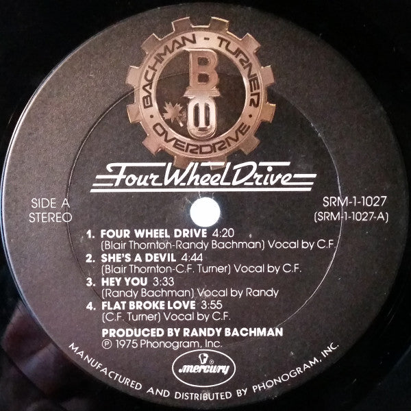 Release: Four Wheel Drive-Vinyl-Japan-1975-SRM-1-1027, IMPP-10027-5502400