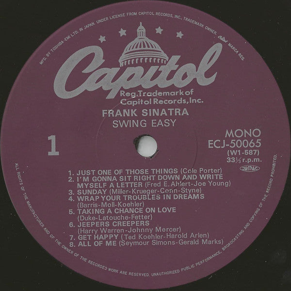 Swing Easy! And Songs For Young Lovers