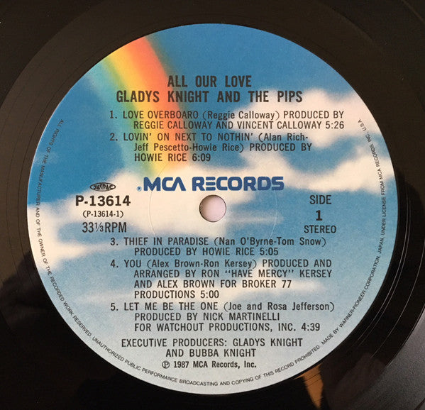 Master Release: All Our Love by Gladys Knight And The Pips
