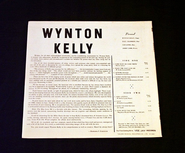 Wynton Kelly!