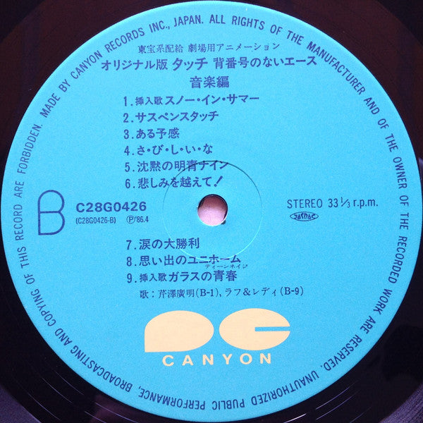 タッチ 背番号のないエース 音楽編