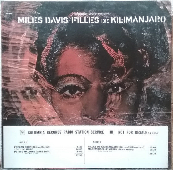 Release: Filles De Kilimanjaro-Vinyl-US-1969-CS 9750-1488174