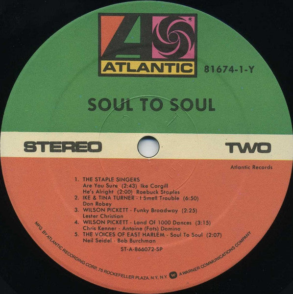 Soul To Soul (Music From The Original Soundtrack - Recorded Live In Ghana, West Africa)