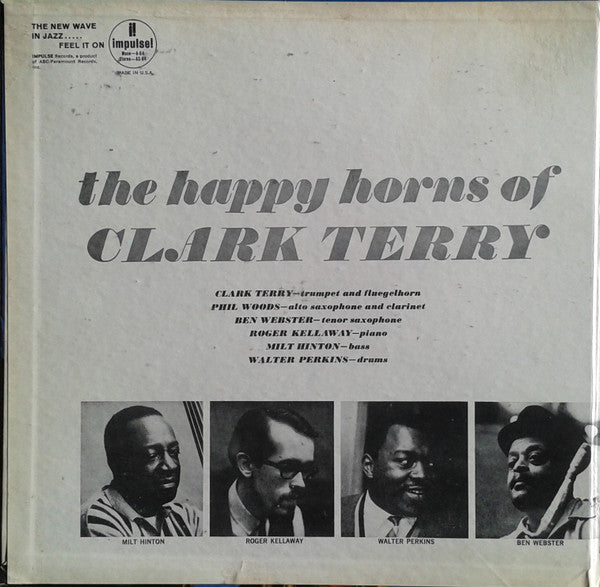 Release: The Happy Horns Of Clark Terry-Vinyl-US-1972-AS-64, AS-64, A-64-8161467