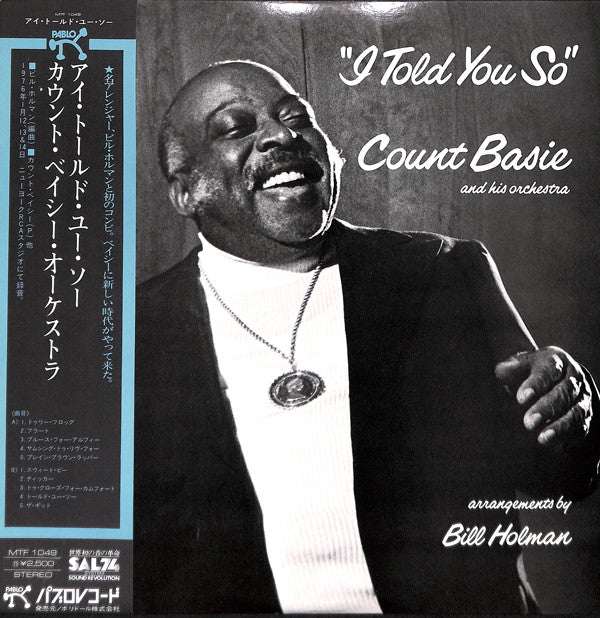 Master Release: I Told You So by Count Basie Orchestra