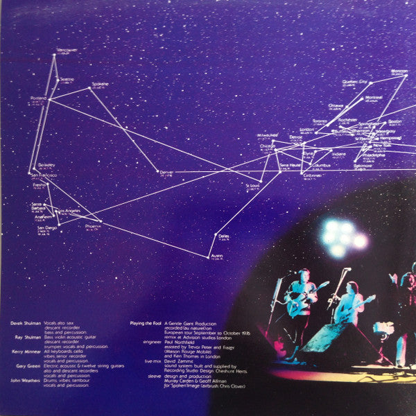 Release: Playing The Fool-Vinyl-UK-1989-ESSLP 006-2612573