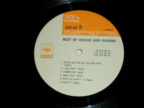 Best Of Cecilio & Kapono