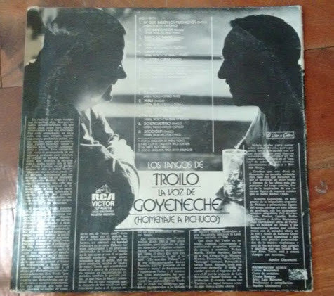 Master Release: Los Tangos De Troilo La Voz De Goyeneche (Homenaje A Pichuco) by Roberto Goyeneche