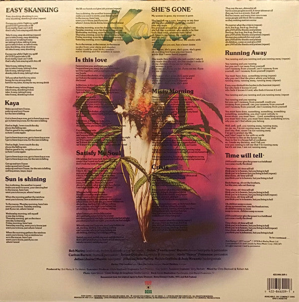 Release: Kaya-Vinyl-US-1990-422-846 209-1-4969862
