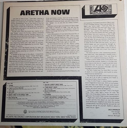 Release: Aretha Now-Vinyl-US-1969-SD 8186-4206752