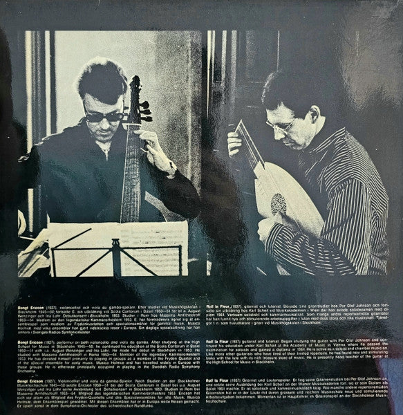 Ortiz, Morley, Dowland, Rauh, Newsidler, Ballard, Robinson, Abel, De Caix D'Hervelois