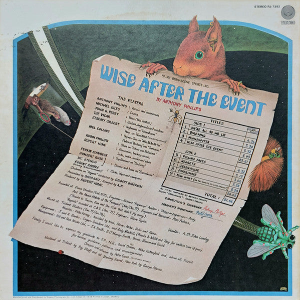 Release: Wise After The Event-Vinyl-Japan-1978-RJ-7392-9400215