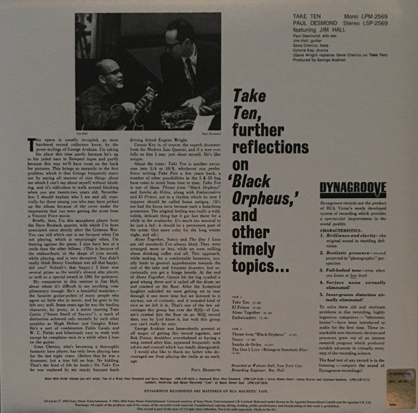 Release: Take Ten-Vinyl-UK & Ireland-2016-LSP-2569-9551187