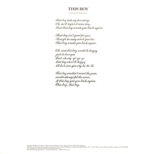 Love Songs = ラヴ・ソングス