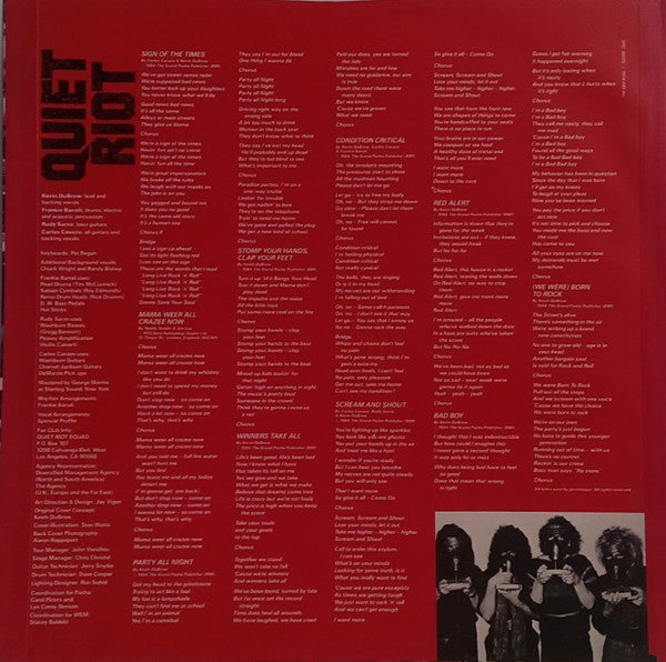 Release: Condition Critical-Vinyl-UK-1984-EPC 26075-2315841