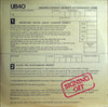 UB40 - Signing Off (Vinyl, Vinyl, LP, Album, 12