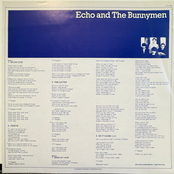 Echo And The Bunnymen