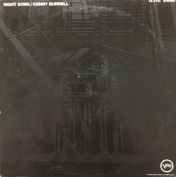 Release: Night Song-Vinyl-US-1969-V6-8751-9080574