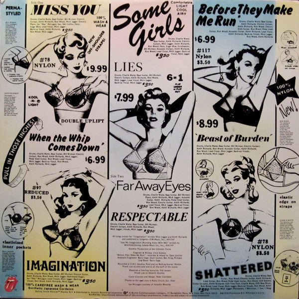 Release: Some Girls-Vinyl-US-1978-COC 39108-3030024