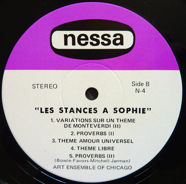 Les Stances A Sophie