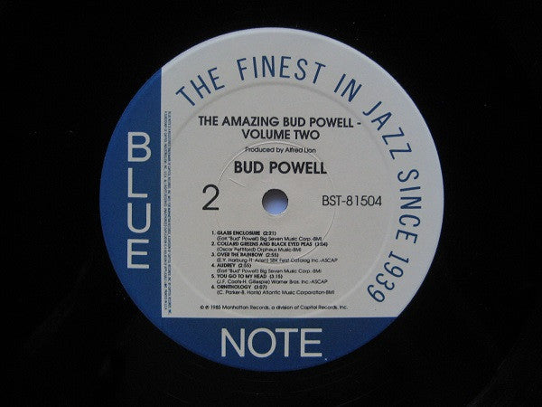 The Amazing Bud Powell, Volume 2