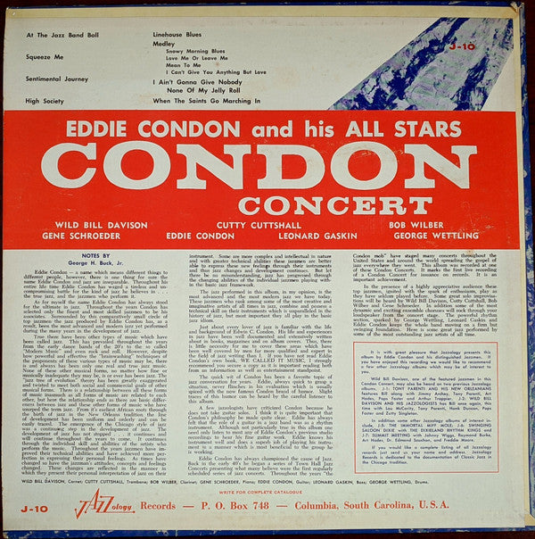 Release: Condon Concert-Vinyl-US-1965-J-10-5548444
