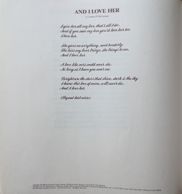 Love Songs = ラヴ・ソングス