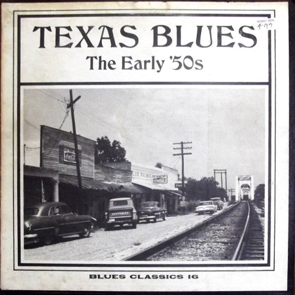 Release: Texas Blues - The Early '50s-Vinyl-US-1968-BC 16-3873163