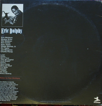 Master Release: Fire Waltz by Eric Dolphy