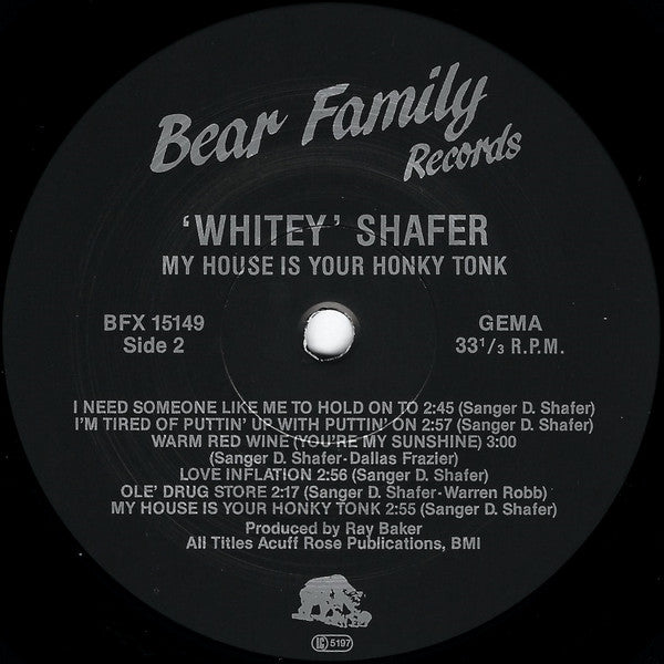 My House Is Your Honky Tonk