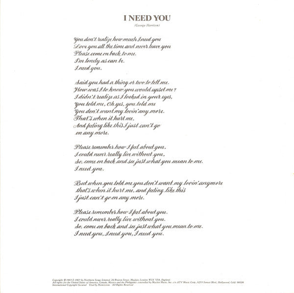 Love Songs = ラヴ・ソングス