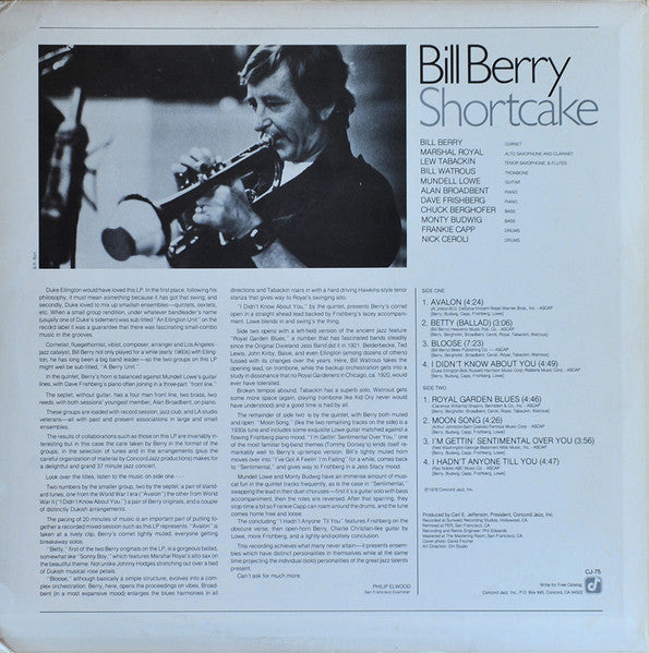 Release: Shortcake-Vinyl-US-1978-CJ-75-8158117