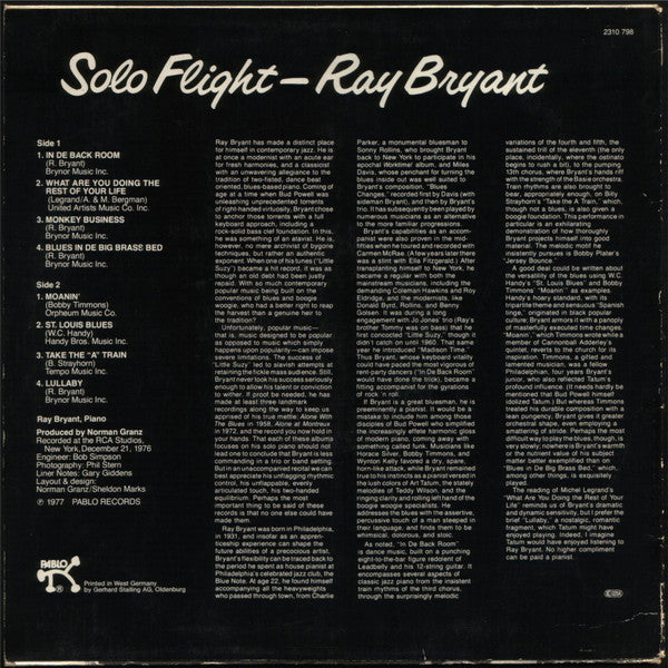 Solo Flight