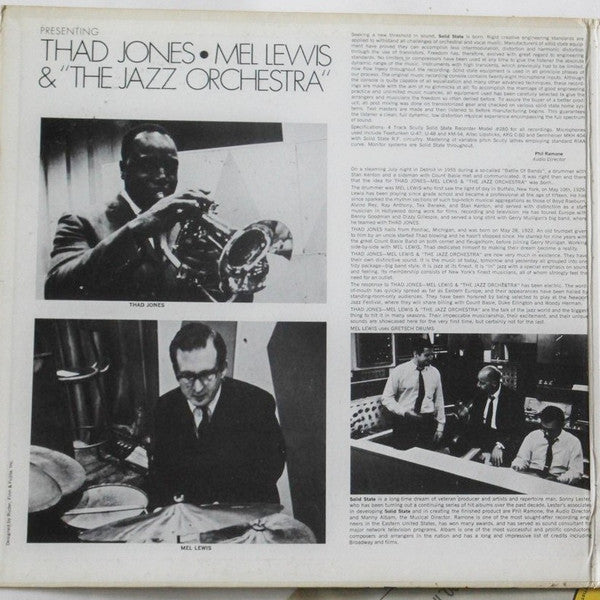 Presenting Thad Jones • Mel Lewis & "The Jazz Orchestra"