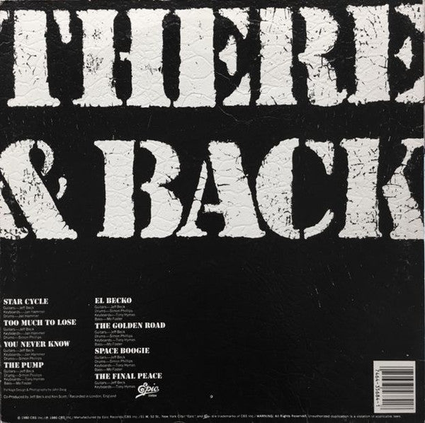Release: There & Back-Vinyl-US-1980-FE 35684-8225072