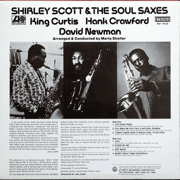 Master Release: Shirley Scott & The Soul Saxes by Shirley Scott & The Soul Saxes