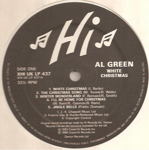Release: White Christmas-Vinyl-UK-1986-XHI UK LP 437-2578168