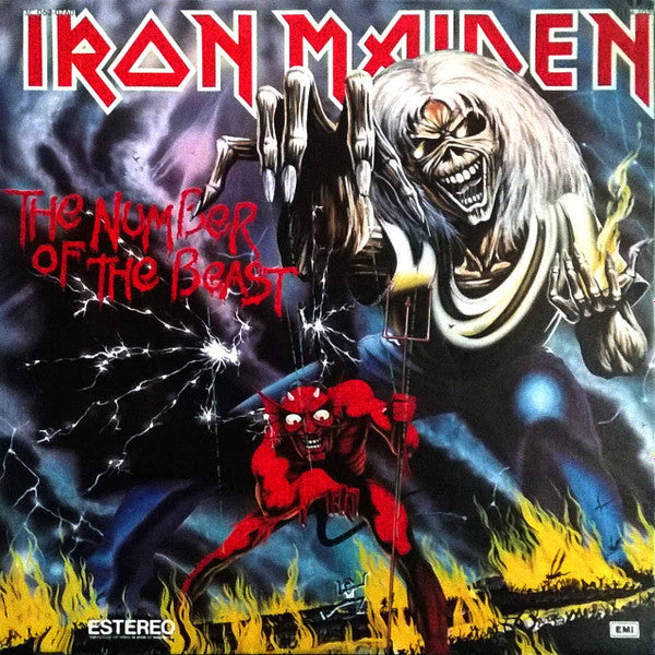 Release: The Number Of The Beast-Vinyl-Mexico-1983-SLEM 1059, SLEM-1059, 33C 062-07608, 33C 062 - 07608-9225940