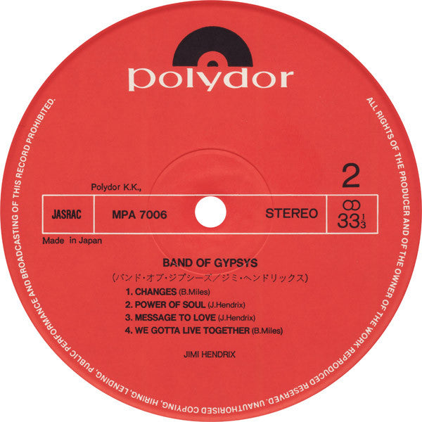 Band Of Gypsys