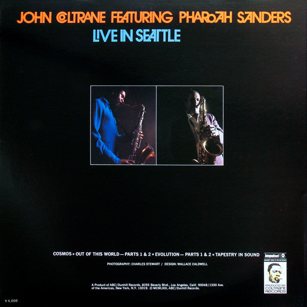 Release: Live In Seattle-Vinyl-Japan-1977-YB-8504~5-AI, YB-8504~5-AI-2688565