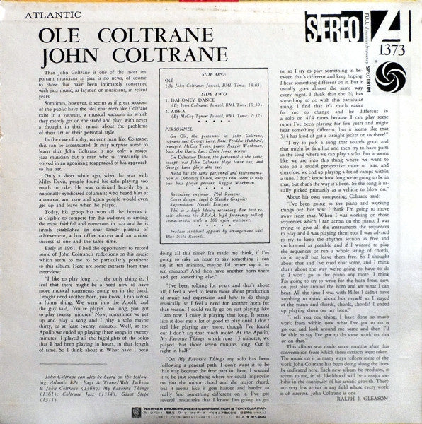 Olé Coltrane