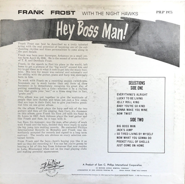 Hey Boss Man!