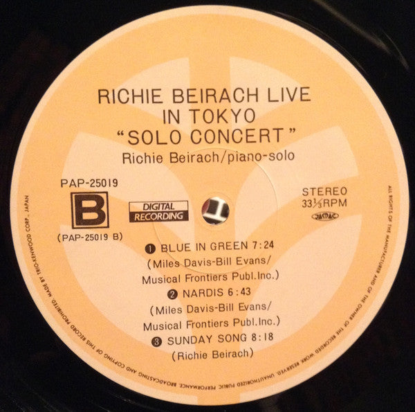 Live In Tokyo “Solo Concert”