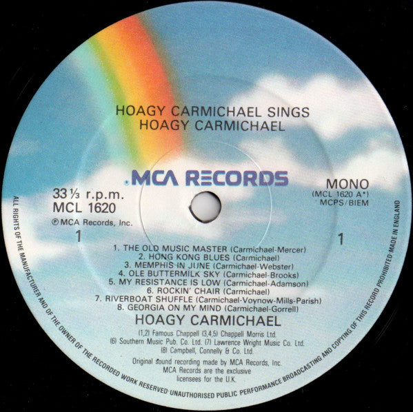 Hoagy Carmichael Sings Hoagy Carmichael