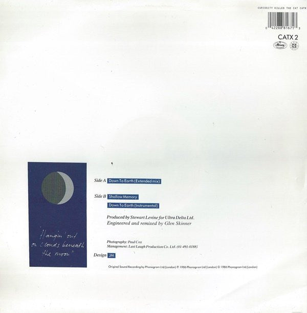 Master Release: Down To Earth by Curiosity Killed The Cat