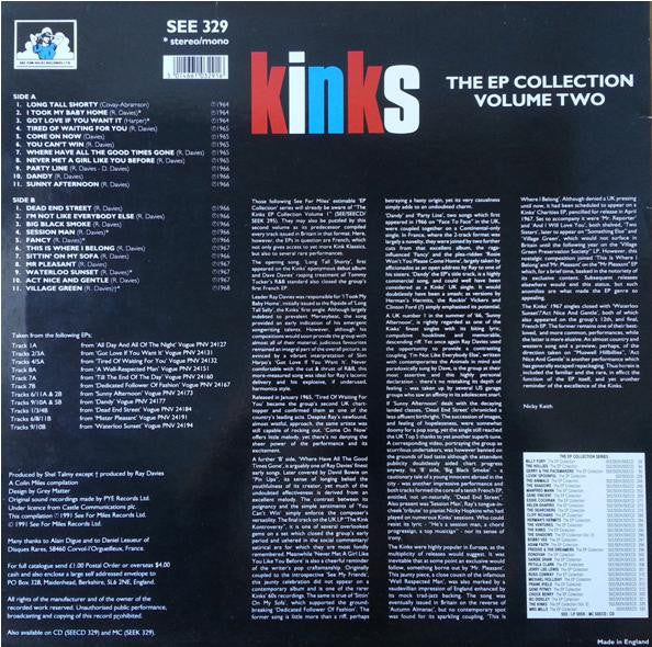 Master Release: The EP Collection Vol.Two by The Kinks